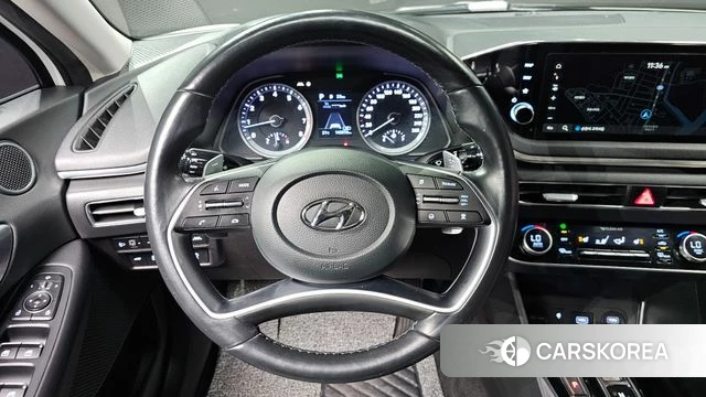 Hyundai Sonata (DN8) 2021 Белый из Кореи, фото 3