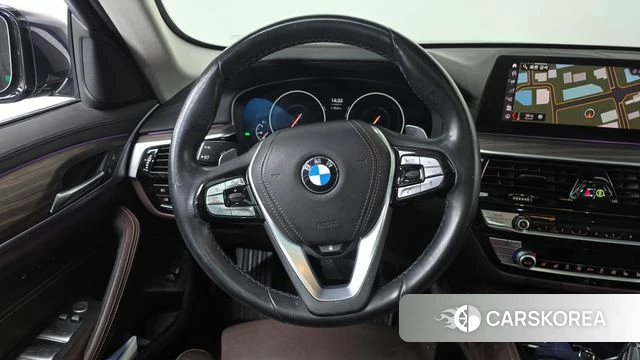 BMW 5 Series (G30) 2019 Синий из Кореи, фото 3