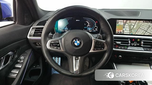 BMW 3 Series (G20) 2021 Синий из Кореи, фото 3