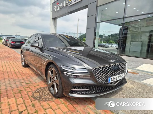 Genesis G80 (RG3) 2021 Черный из Кореи, фото 3