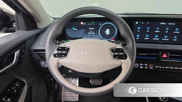 Kia EV6 2023 Черный из Кореи, фото 3