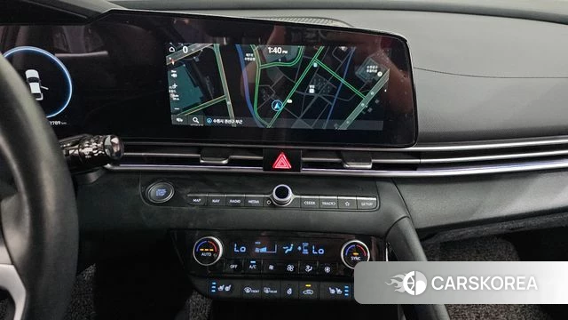 Hyundai Avante Hybrid (CN7) 2022 Серебристо-серый из Кореи, фото 3