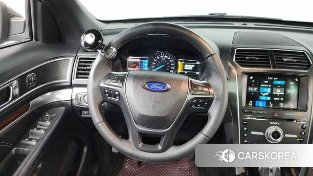 Ford Explorer 2018 Серый из Кореи, фото 3
