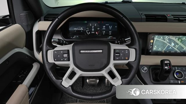 Land Rover Defender (L663) 2022 Белый из Кореи, фото 3