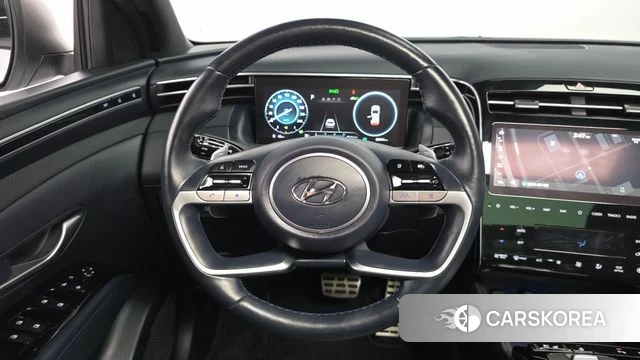 Hyundai Tucson Hybrid (NX4) 2022 Белый из Кореи, фото 3