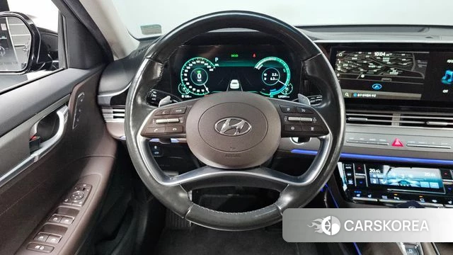 Hyundai The New Grandeur IG Hybrid 2020 Черный из Кореи, фото 3