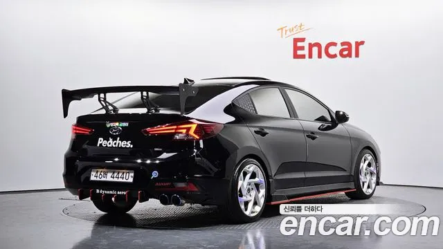 Hyundai The New Avante AD 2019 Черный из Кореи, фото 3