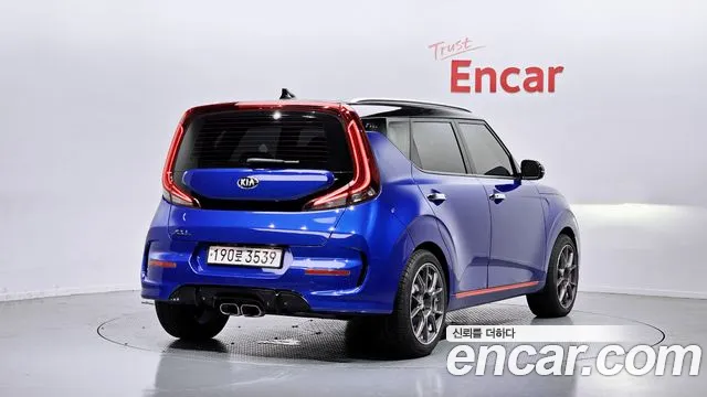 Kia Soul Booster 2019 Синий из Кореи, фото 3