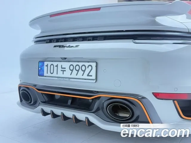 Porsche 911(992) 2023 Серебристо-серый из Кореи, фото 3