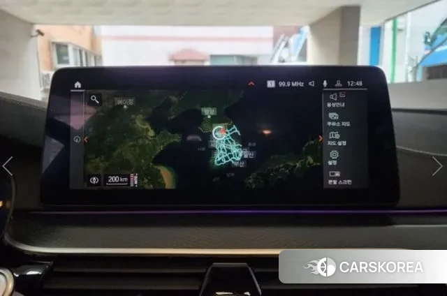 BMW 5 Series (G30) 2022 Черный из Кореи, фото 3