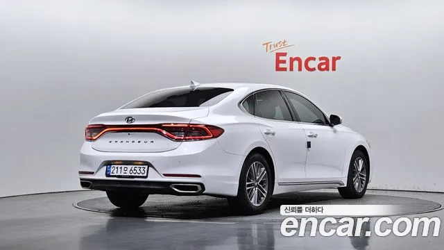 Hyundai Grandeur IG 2019 Белый из Кореи, фото 3