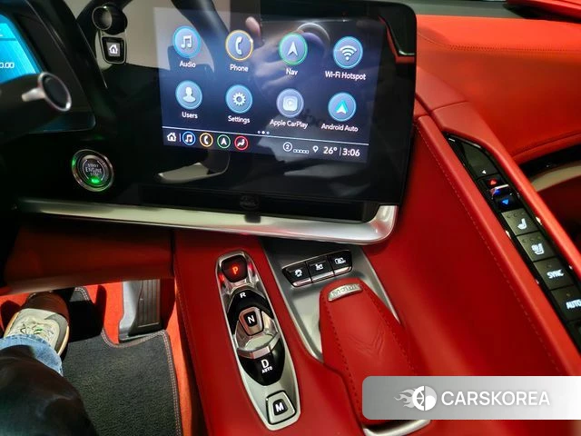 Chevrolet Corvette 2023 Серебряный двухцветный из Кореи, фото 3