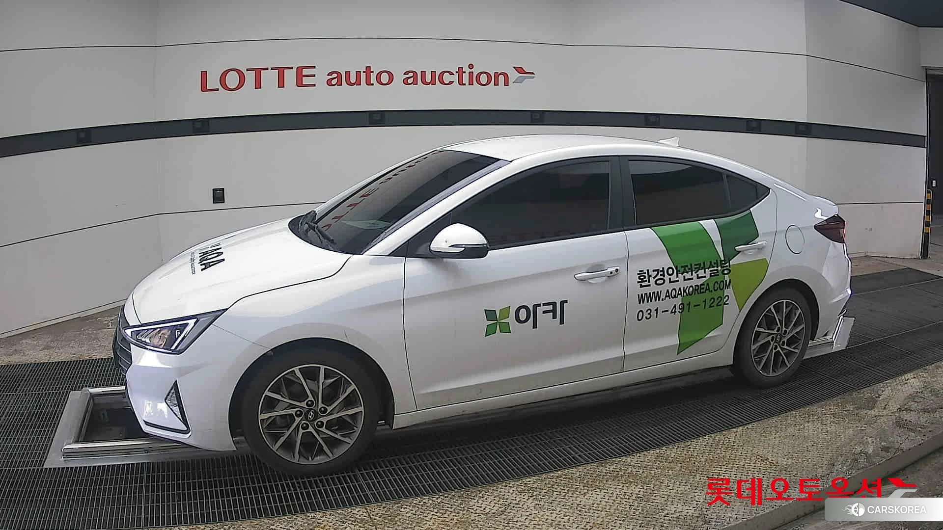 Hyundai Avante 2020 Polar White из Кореи, фото 3