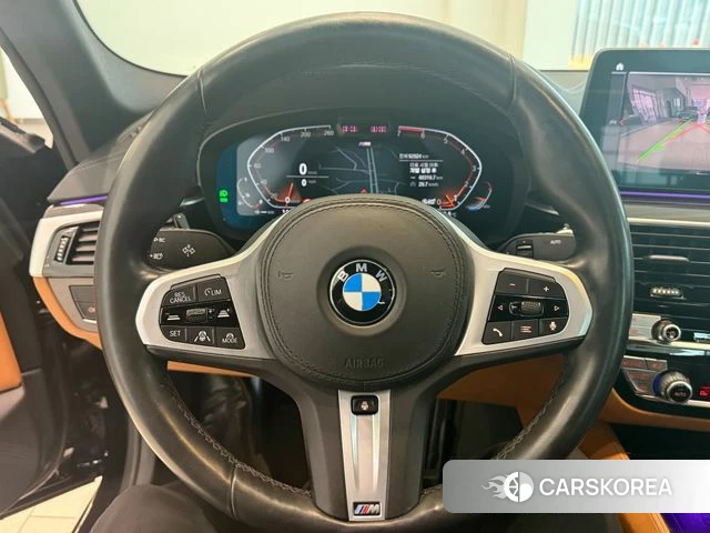 BMW 5 Series (G30) 2021 Черный из Кореи, фото 3