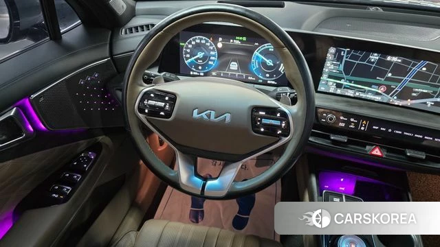 Kia K8 Hybrid 2022 Серебристо-серый из Кореи, фото 3