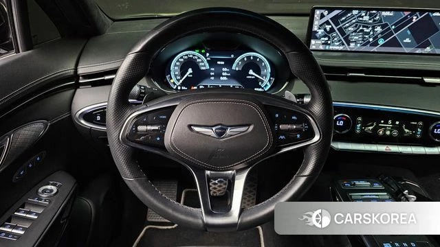 Genesis GV70 2021 Черный из Кореи, фото 3