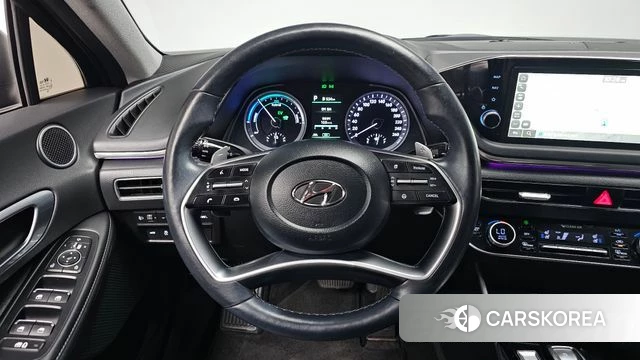 Hyundai Sonata Hybrid (DN8) 2021 Черный из Кореи, фото 3