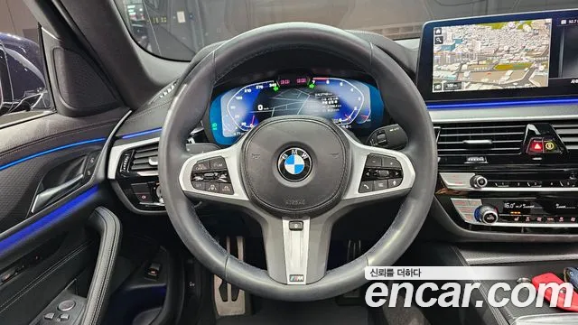 BMW 5 Series (G30) 2022 Черный из Кореи, фото 3