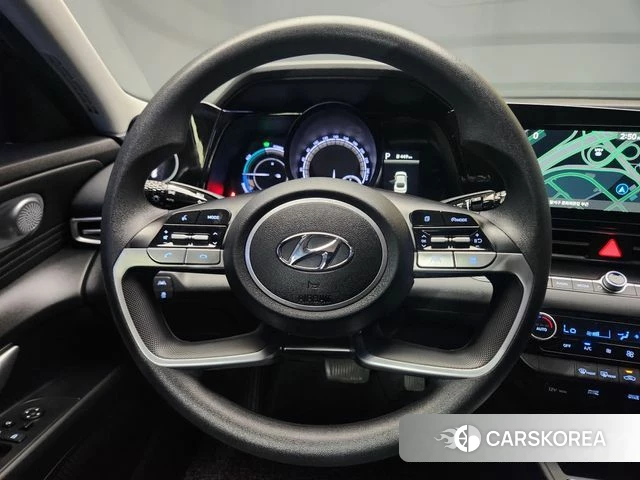 Hyundai Avante Hybrid (CN7) 2022 Серый из Кореи, фото 3