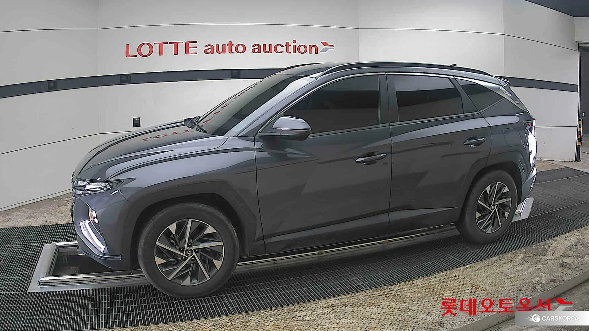 Hyundai Tucson 2022 Titanium Grey Metallic из Кореи, фото 3