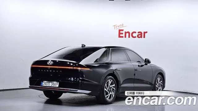 Hyundai Grandeur Hybrid (GN7) 2023 Черный из Кореи, фото 3