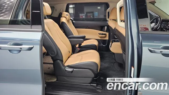 Kia Carnival 4th generation 2022 Небесно-голубой из Кореи, фото 3