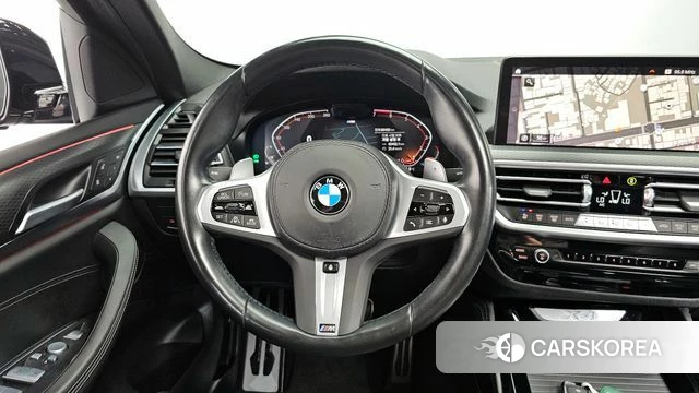 BMW X4 (G02) 2022 Черный из Кореи, фото 3