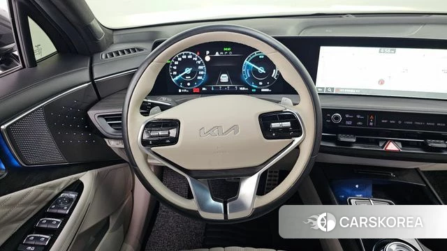 Kia K8 Hybrid 2022 Серый из Кореи, фото 3