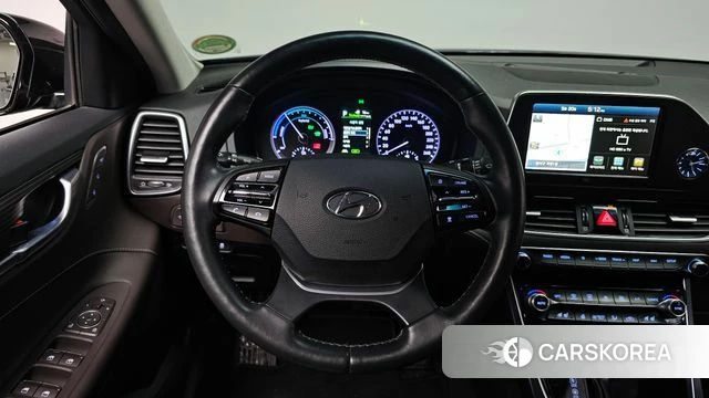 Hyundai Grandeur IG Hybrid 2019 Черный из Кореи, фото 3