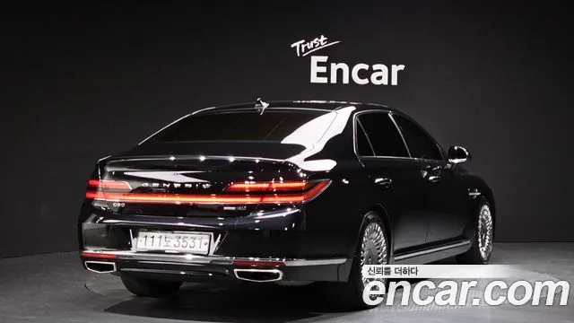 Genesis G90 2020 Черный из Кореи, фото 3