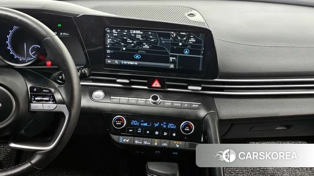 Hyundai Avante Hybrid (CN7) 2021 Белый из Кореи, фото 3
