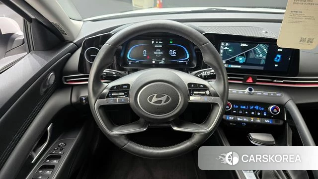 Hyundai The New Avante (CN7) 2024 Белый из Кореи, фото 3