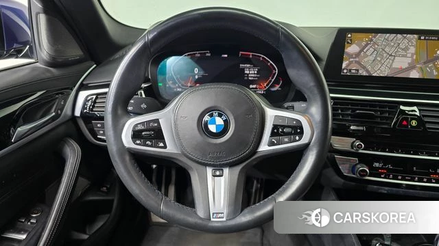 BMW 5 Series (G30) 2020 Синий из Кореи, фото 3