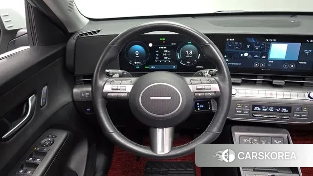 Hyundai Kona Hybrid (SX2) 2023 Серебристо-серый из Кореи, фото 3