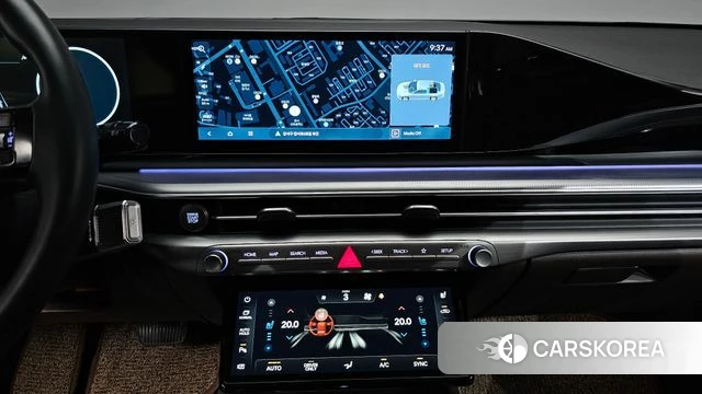 Hyundai Grandeur Hybrid (GN7) 2022 Черный из Кореи, фото 3