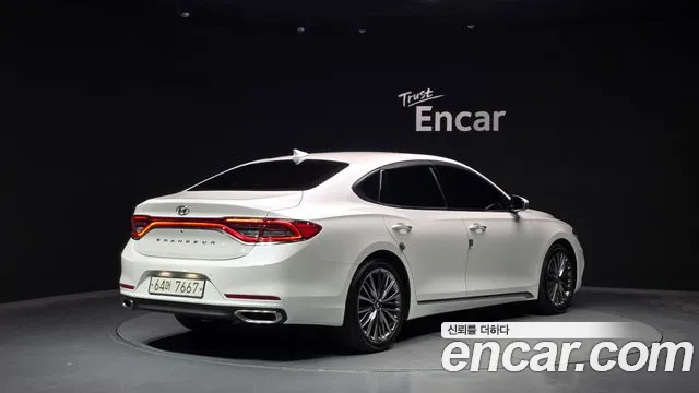 Hyundai Grandeur IG 2018 Белый из Кореи, фото 3