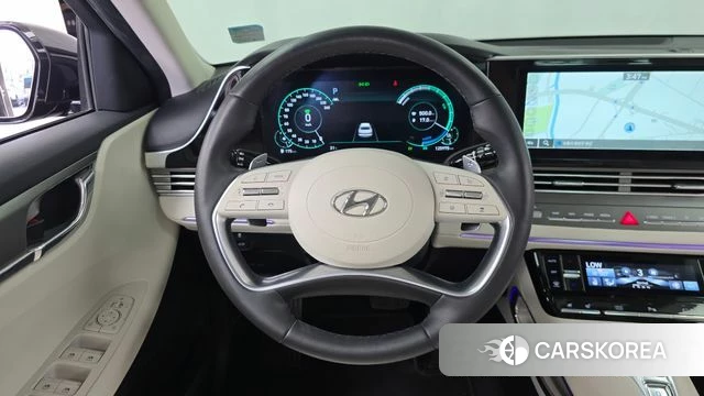 Hyundai The New Grandeur IG Hybrid 2022 Черный из Кореи, фото 3