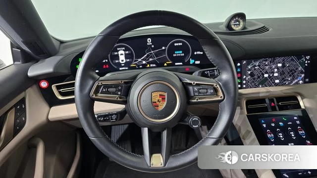 Porsche Taycan 2022 Белый из Кореи, фото 3