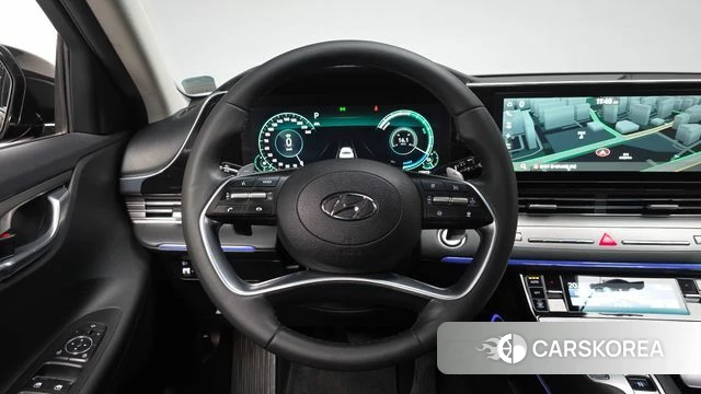 Hyundai The New Grandeur IG Hybrid 2021 Черный из Кореи, фото 3