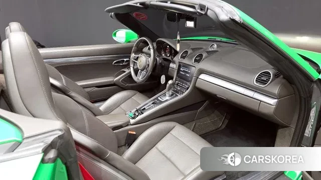 Porsche 718 Boxster 2021 Зеленый из Кореи, фото 3