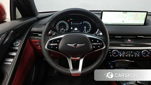Genesis G80 (RG3) 2022 Красный из Кореи, фото 3