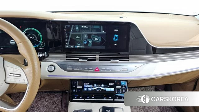Hyundai The New Grandeur IG Hybrid 2021 Белый из Кореи, фото 3