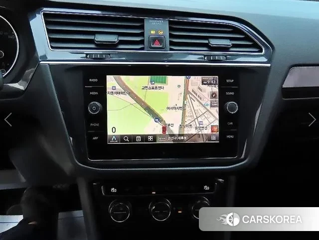 Volkswagen Tiguan second Generation 2018 Синий из Кореи, фото 3