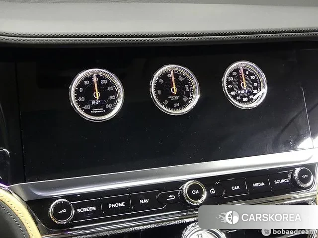 Bentley Flying Spur 3rd Generation 2024 Серебристо-серый из Кореи, фото 3