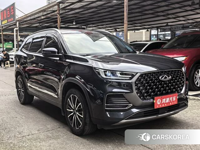 Chery Tiggo 8 PLUS 2023 Темно-серый из Китая, фото 3