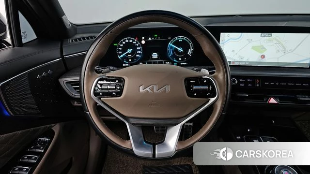 Kia K8 Hybrid 2022 Синий из Кореи, фото 3