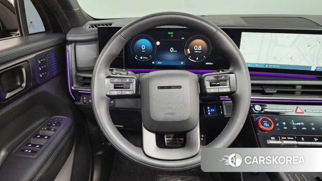 Hyundai Santa Fe (MX5) 2024 Черный из Кореи, фото 3
