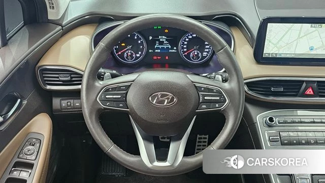 Hyundai The New Santa Fe 2022 Черный из Кореи, фото 3