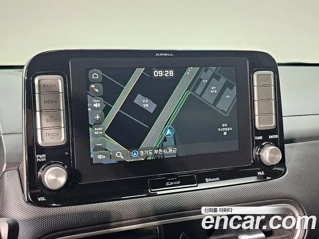 Hyundai Kona Electric 2019 Небесно-голубой из Кореи, фото 3