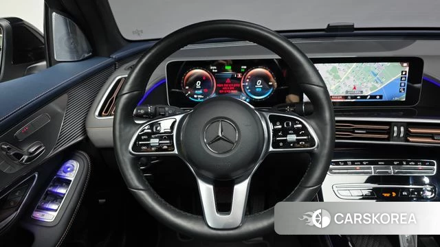 Mercedes-Benz EQC N293 2020 Серебристо-серый из Кореи, фото 3